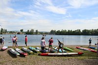 Bild: Grand Slam auf dem Wasser: beim EVN Sup Cup traf sich heute wieder die Elite der Stehpaddler auf dem Sundh&auml;user See