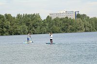 Bild: Grand Slam auf dem Wasser: beim EVN Sup Cup traf sich heute wieder die Elite der Stehpaddler auf dem Sundh&auml;user See