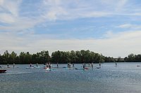 Bild: Grand Slam auf dem Wasser: beim EVN Sup Cup traf sich heute wieder die Elite der Stehpaddler auf dem Sundh&auml;user See