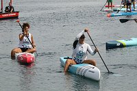 Bild: Grand Slam auf dem Wasser: beim EVN Sup Cup traf sich heute wieder die Elite der Stehpaddler auf dem Sundh&auml;user See