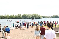 Bild: Grand Slam auf dem Wasser: beim EVN Sup Cup traf sich heute wieder die Elite der Stehpaddler auf dem Sundh&auml;user See