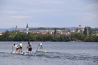 Bild: Grand Slam auf dem Wasser: beim EVN Sup Cup traf sich heute wieder die Elite der Stehpaddler auf dem Sundh&auml;user See
