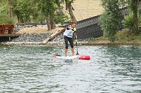 Bild: Grand Slam auf dem Wasser: beim EVN Sup Cup traf sich heute wieder die Elite der Stehpaddler auf dem Sundh&auml;user See