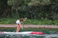 Bild: Grand Slam auf dem Wasser: beim EVN Sup Cup traf sich heute wieder die Elite der Stehpaddler auf dem Sundh&auml;user See