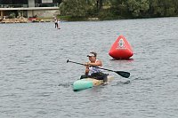 Bild: Grand Slam auf dem Wasser: beim EVN Sup Cup traf sich heute wieder die Elite der Stehpaddler auf dem Sundh&auml;user See