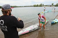 Bild: Grand Slam auf dem Wasser: beim EVN Sup Cup traf sich heute wieder die Elite der Stehpaddler auf dem Sundh&auml;user See
