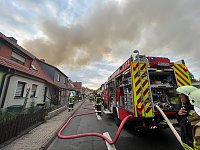 Feuer in Salza Bild: Feuer in Salza