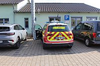 Bild: Feuerwehr&uuml;bung an der Biomethananlage in Bielen