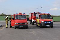 Bild: Feuerwehr&uuml;bung an der Biomethananlage in Bielen