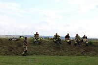 Bild: Feuerwehr&uuml;bung an der Biomethananlage in Bielen
