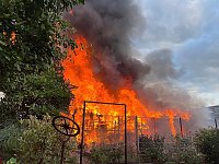 Bild: Fotos vom Feuer in Salza