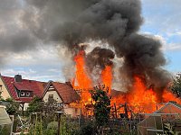 Bild: Fotos vom Feuer in Salza