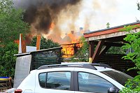 Bild: Fotos vom Feuer in Salza