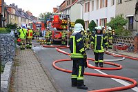 Bild: Fotos vom Feuer in Salza