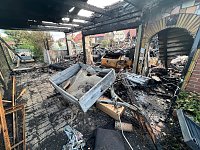 Bild: Brandsch&auml;den in Salza