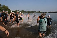 Bild: Die ersten Wettk&auml;mpfe beim Scheunenhof-Triathlon