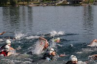 Bild: Die ersten Wettk&auml;mpfe beim Scheunenhof-Triathlon