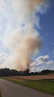Bild: Feldbrand bei Klettenberg