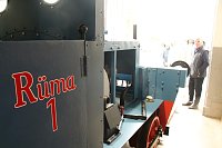 Seit fünf Jahren ist die "Rüma 1" wieder da zu Hause, wo sie einst vom Band lief Bild: Seit fünf Jahren ist die "Rüma 1" wieder da zu Hause, wo sie einst vom Band lief