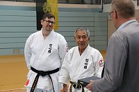 Bild: Internationales Karate-Training in der Wiedigsburg-Halle