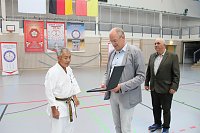 Bild: Internationales Karate-Training in der Wiedigsburg-Halle