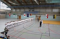 Bild: Internationales Karate-Training in der Wiedigsburg-Halle