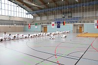 Bild: Internationales Karate-Training in der Wiedigsburg-Halle
