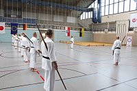 Bild: Internationales Karate-Training in der Wiedigsburg-Halle