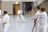 Bild: Internationales Karate-Training in der Wiedigsburg-Halle