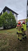 Feuerwehreinsatz in der Rautenstraße 16 Bild: Feuerwehreinsatz in der Rautenstraße 16