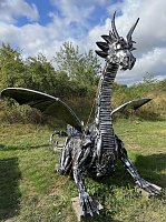 Drachen-Alarm am Sundhäuser Kiesteich Bild: Drachen-Alarm am Sundhäuser Kiesteich
