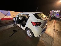 Unfall letzte Nacht auf der A 38 Bild: Unfall letzte Nacht auf der A 38