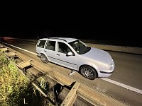 Unfall letzte Nacht auf der A 38 Bild: Unfall letzte Nacht auf der A 38