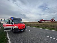 Bild: Unfall auf der B4 heute Nachmittag 