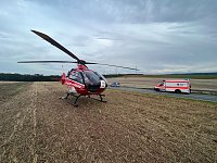 Bild: Unfall auf der B4 heute Nachmittag 