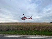 Bild: Unfall auf der B4 heute Nachmittag 