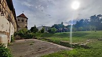 Bild: Peter Blei unterwegs im Kloster G&ouml;llingen