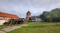 Bild: Peter Blei unterwegs im Kloster G&ouml;llingen
