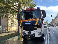 Bild: Feuerwehrunfall in Nordhausen