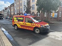 Bild: Feuerwehrunfall in Nordhausen