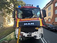 Bild: Feuerwehrunfall in Nordhausen