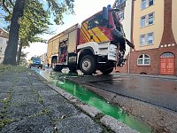 Bild: Feuerwehrunfall in Nordhausen