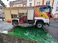 Bild: Feuerwehrunfall in Nordhausen