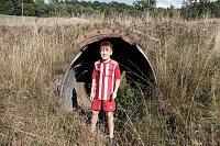 Peter Blei unterwegs mit dem Nachwuchs Bild: Peter Blei unterwegs mit dem Nachwuchs
