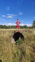 Peter Blei unterwegs mit dem Nachwuchs Bild: Peter Blei unterwegs mit dem Nachwuchs