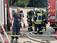 Bild: Wohnhausbrand inn G&ouml;rsbach