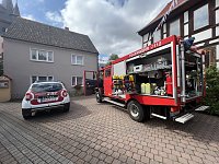 Bild: Wohnhausbrand inn G&ouml;rsbach