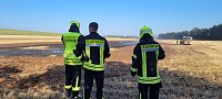Bild: Feldbrand bei Kleinwechsungen