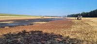 Bild: Feldbrand bei Kleinwechsungen