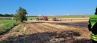 Bild: Feldbrand bei Kleinwechsungen